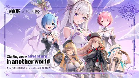 Goddess Of Victory Nikke Re Zero Starting Life In Another World