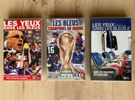 Lot De K Vhs Tbe Coupe Du Monde Foot Et Eur Picclick Fr