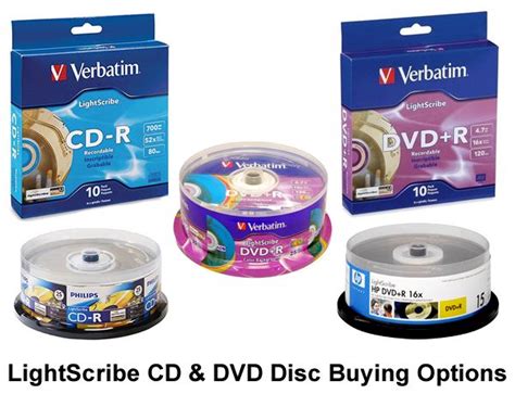 Buying LightScribe CDs and DVDs in 2022 | Lightscribe Software - Free ...