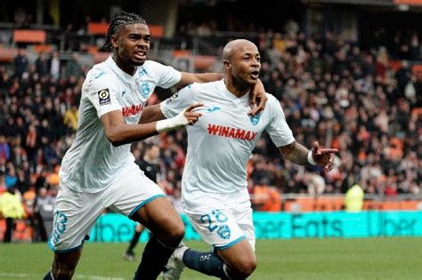 Andre Ayew Emerges As Ghanas Top Scorer In French Ligue 1 This Season