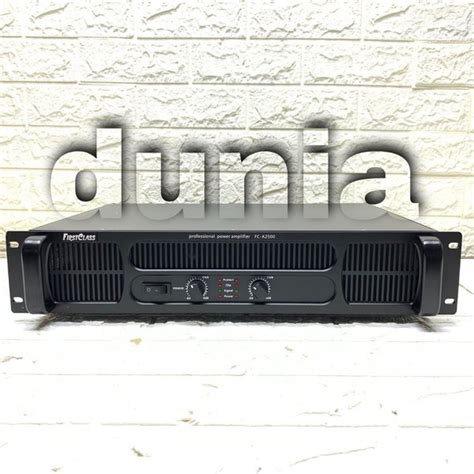 Jual Power Firstclass FC A2500 Original Amplifier Firstclass FC A 2500