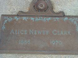 Alice Myrtle Newby Clark 1886 1970 Mémorial Find a Grave