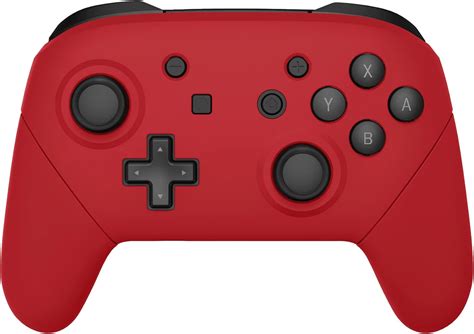 Extremerate Passion Red Faceplate Backplate Handles For Nintendo Switch Pro