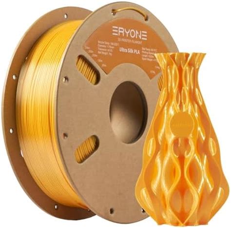 Eryone Ultra Silk Pla Filament For D Printer Mm Mm Kg