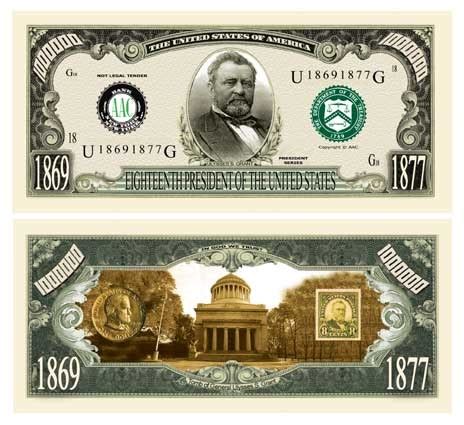 US Presidents Complete Dollar Bill Set (54/$15.00) | eBay