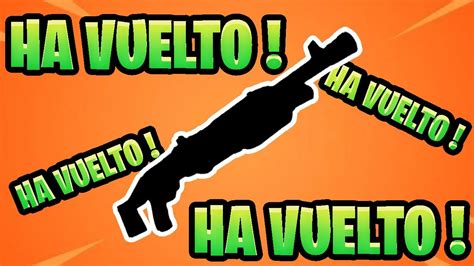 Regreso La Mejor Escopeta De Fortnite Youtube