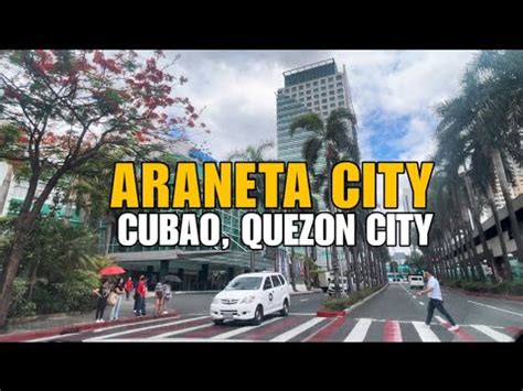 Araneta City Cubao Quezon City Walking Tour Youtube