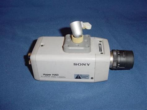 SONY HYPER HAD MODEL SSC C104 COLOR VIDEO SURVEILANCE SECURITY CAMERA