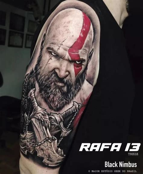 Kratos Tattoos: Unleash the Power of the God of War | Art and Design