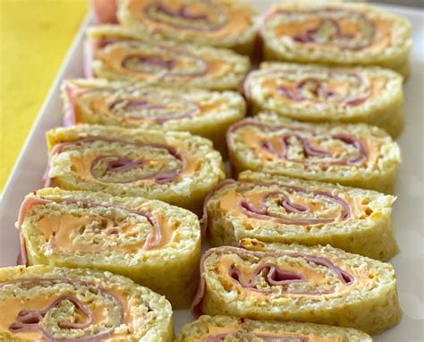 Recette De Roulade Tortilla Jambon Au Thermomix