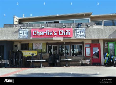 Newport Beach California Oct Charlies Chili A Newport