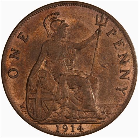 Penny 1914, Coin from United Kingdom - Online Coin Club