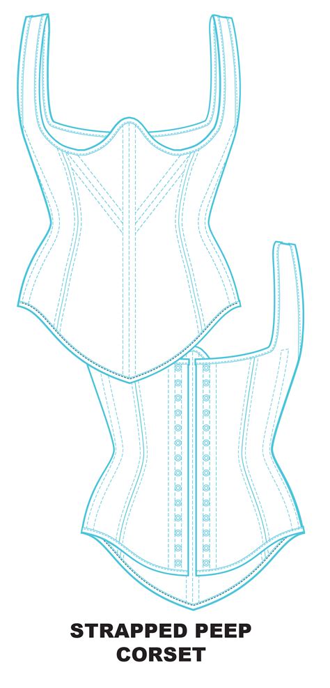 Printable Corset Pattern