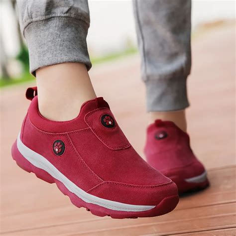 Aliexpress.com : Buy Classic Climbing Women Shoes Rubber Sole Trekking ...