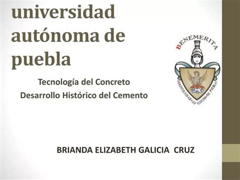 Ppt Benem Rita Universidad Aut Noma De Puebla Powerpoint Presentation