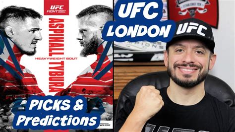 Ufc London Full Card Picks Predictions Aspinall Vs Tybura