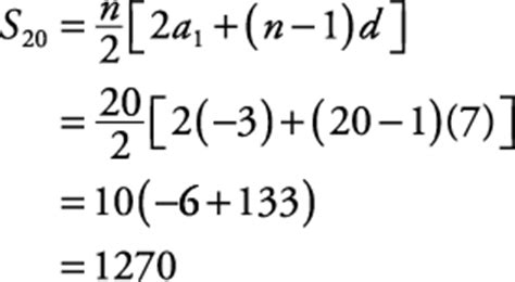 Arithmetic Sum Formula - astonishingceiyrs