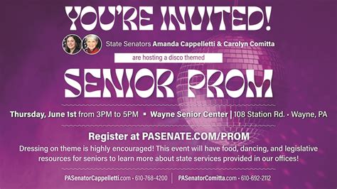 Senior Citizen Prom Tredyffrin Township Democrats