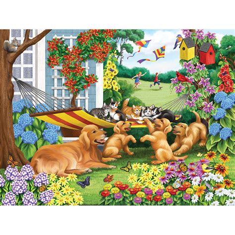 Let S Share The Hammock Large Piece Jigsaw Puzzle Bits And Pieces