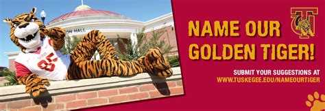 Tuskegee launches ‘Name Our Tiger’ mascot-naming campaign | Tuskegee ...