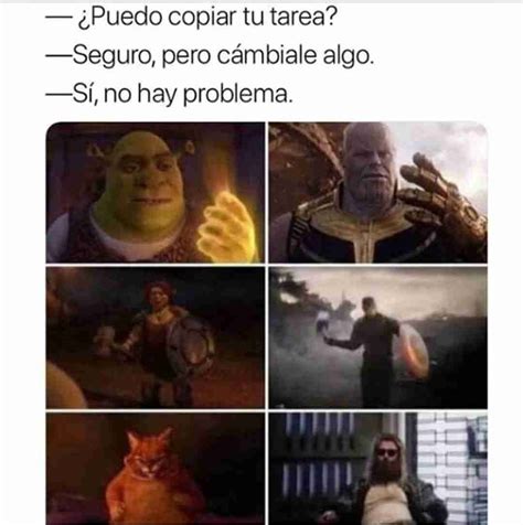 Puedo Copiar Tu Tarea Seguro Pero C Mbiale Algo S No Hay Problema