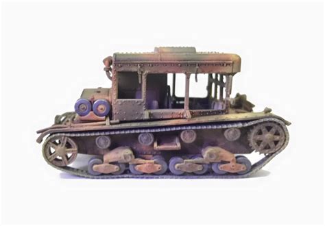 P6 WWII POLISH C7P ARTILLERY TRACTOR 1 72 Scale RESIN Model Kit Toys