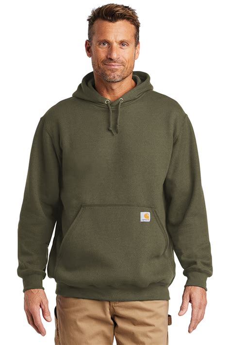 Carhartt Ctk121 Mens Hooded Pullover Sweatshirt Midweight