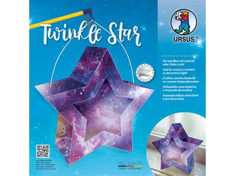 Ursus Laternen Bastelset Twinkle Star Galaxie Spielheld