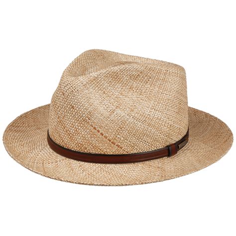 Tentova Fedora Straw Hat By Stetson