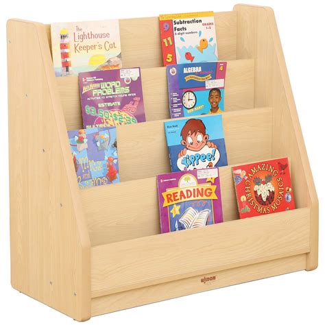 Elegant Low Classroom Book Storage Unit