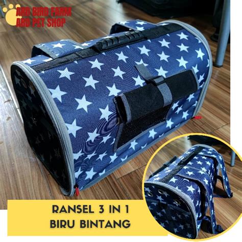 Jual Tas Kucing Pet Cargo Ransel 3 In 1 Pet Carrier Tas Hewan Ransel