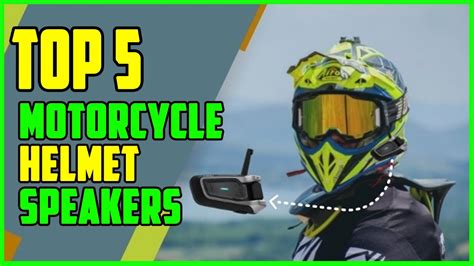 Top 5 Best Motorcycle Helmet Speakers 2023 Youtube