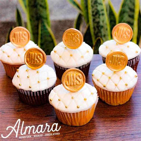 Cupcake Primera Comuni N Hostia Almara Reposteria Regalos