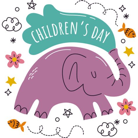 World Children Day Stickers Free Smileys Stickers