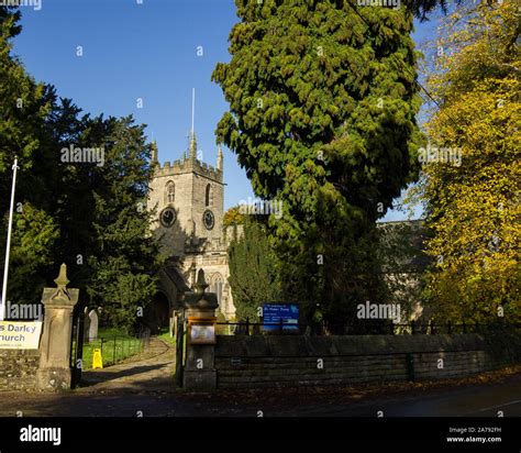 St Helens Church In Darley Dale During The Autumn Stock Photo Alamy