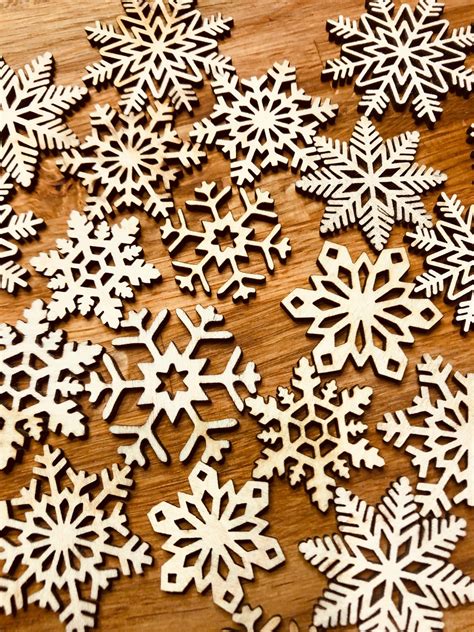 Snowflake Shapes - RainbowRhinoLaser