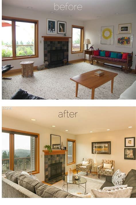 Before & After Staging - SOLD in 6 days! | Living room, Room, Staging