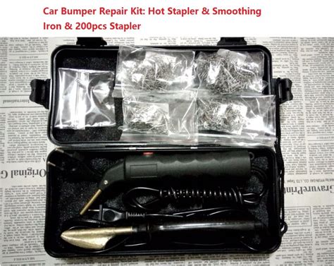 Free Shipping Car Bumper Repair Kit Hot Stapler Plastic Repair Plastic