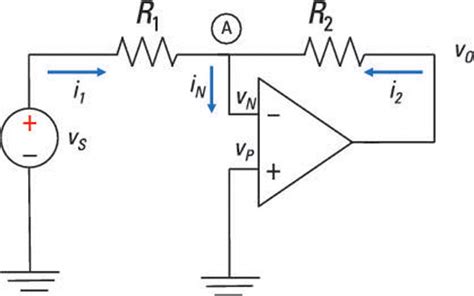 Analyze Inverting Op Amp Circuits - dummies