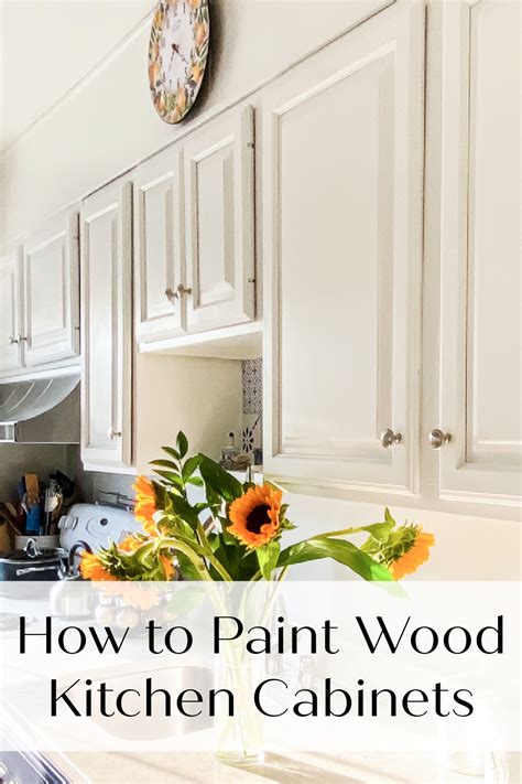 How To Paint Wood Kitchen Cabinets White | Cabinets Matttroy