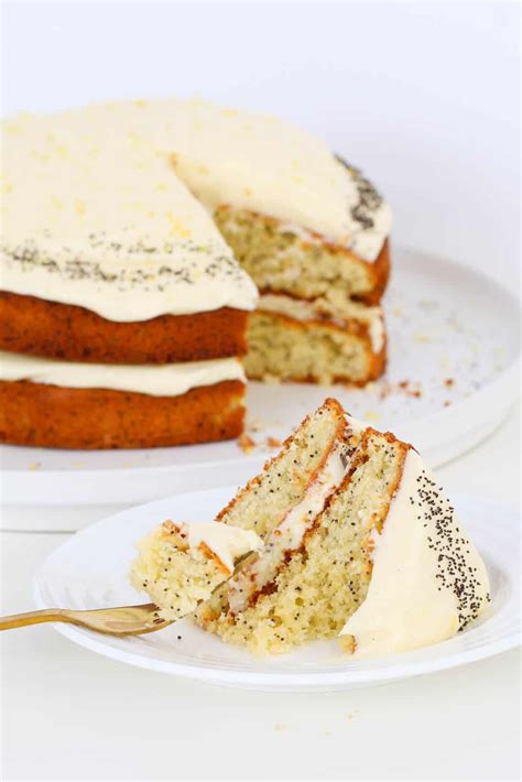 Poppy Seed Layer Cake