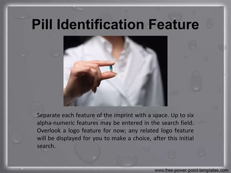 Pill Identification Wizard Ppt