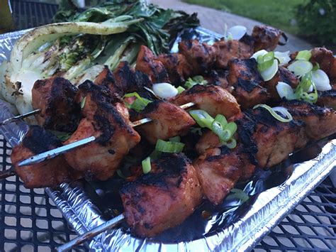 Grilled Pork Kebabs With Hoisin And Five Spice Kate Cooks The Books