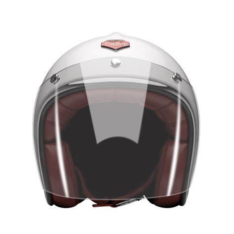 Open Face Helmet Visor Clear - Official Site | Buy online ruby helmet