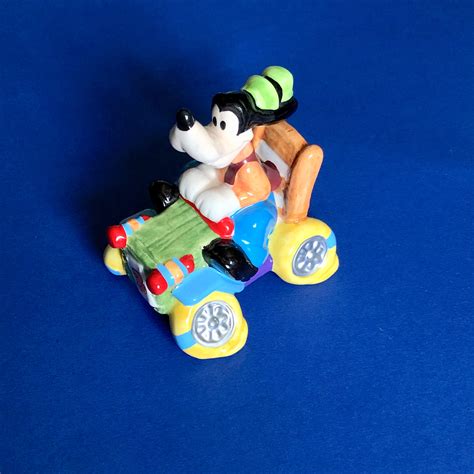 Goofy Figurine 1992 Goofy Box Car 3 Race Car Goofy's Race | Etsy