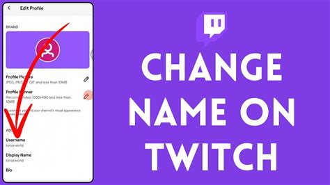 How To Change Name On Twitch 2024 Change Twitch Name Youtube