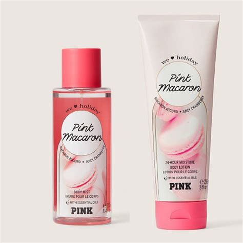 Pink Macaron Crema Y Body Mist Victoria Secret Nuevo Env O Gratis