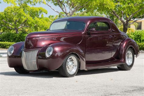 Supercharged Powered Ford Coupe Street Rod For Sale On Bat