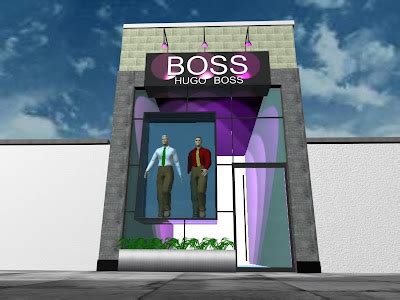 DISEÑARTE diseño de tienda hugo boss