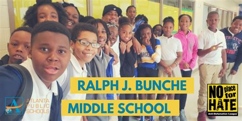 Ralph J. Bunche Middle School is ‘No Place for Hate’ – Talk Up APS